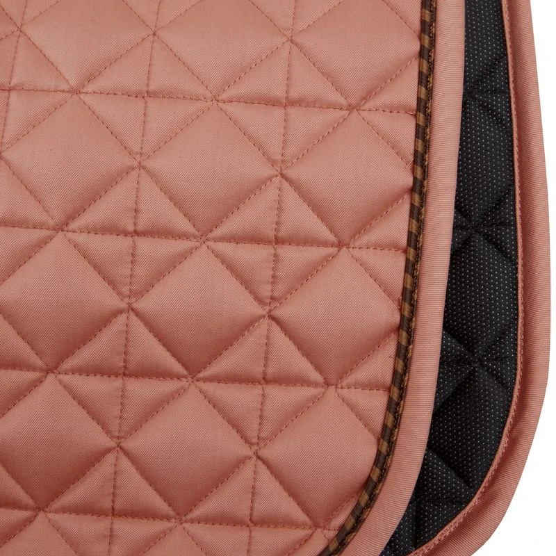 Horze Coventry Cooling Dressage Saddle Pad - Coral Pink 4 Horze Coventry Cooling Dressage Saddle Pad - Coral Pink - Image 2
