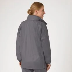 Horze Women's Rory Waterproof Riding Rain Jacket & Pants Set - Blackened Pearl -Best Equestrian Supplies 586865 800 800