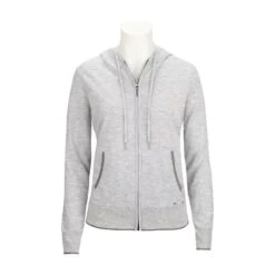 RJ Classics Women's Taylor Full Zip Hoodie - Light Grey Heather