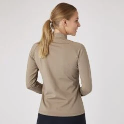 Horze Women's Katya Training Shirt - Roasted Cashew -Best Equestrian Supplies 590619 800 800