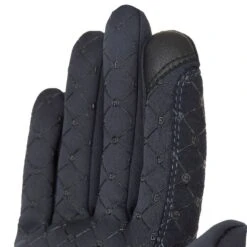 Horze Eliot Gloves - Dark Navy -Best Equestrian Supplies 590949 800 800