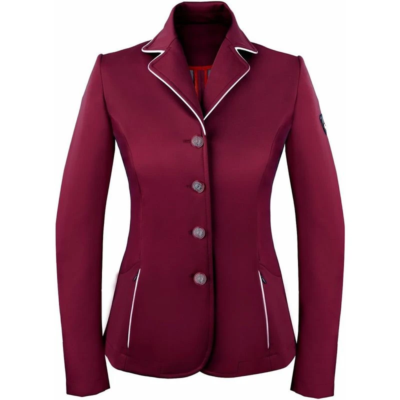 Fair Play Women's Michelle Show Jacket - Burgundy 3 Fair Play Women's Michelle Show Jacket - Burgundy