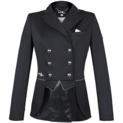 Fair Play Women's Beatrice Short Tail Coat - Black