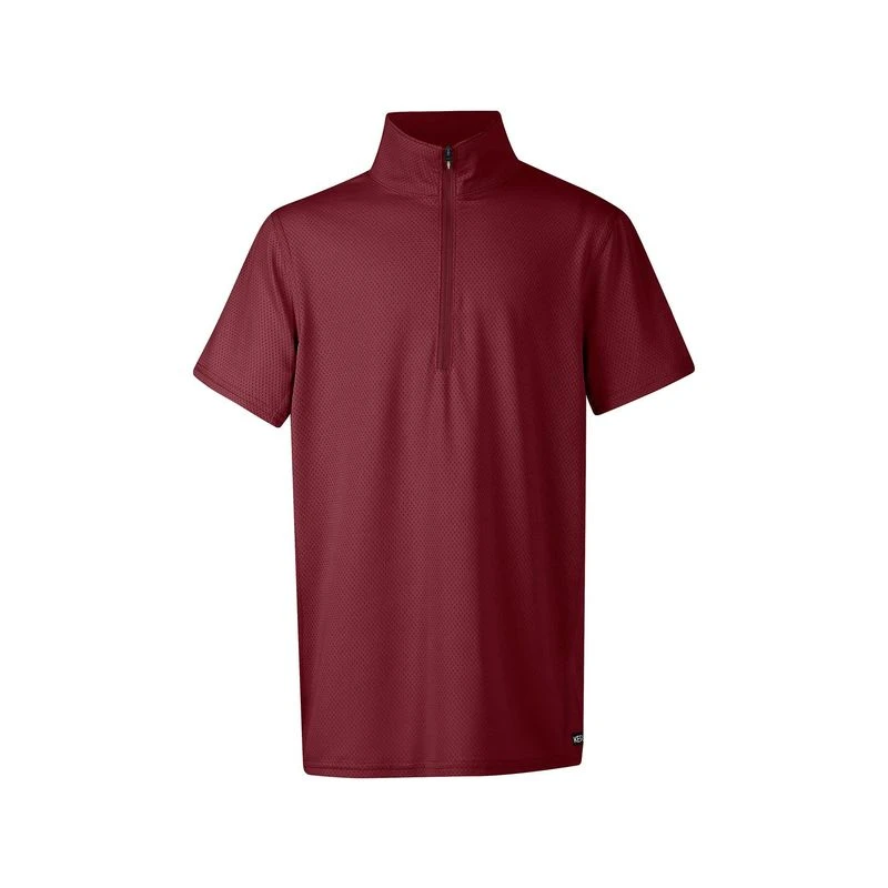 Kerrits Kids' Ice Fil Lite Short Sleeve Shirt - Burgundy 3 Kerrits Kids' Ice Fil Lite Short Sleeve Shirt - Burgundy