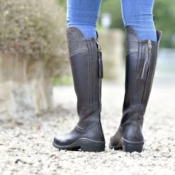 Dublin Women's Feale Boots - Dark Brown -Best Equestrian Supplies 597312 800 800