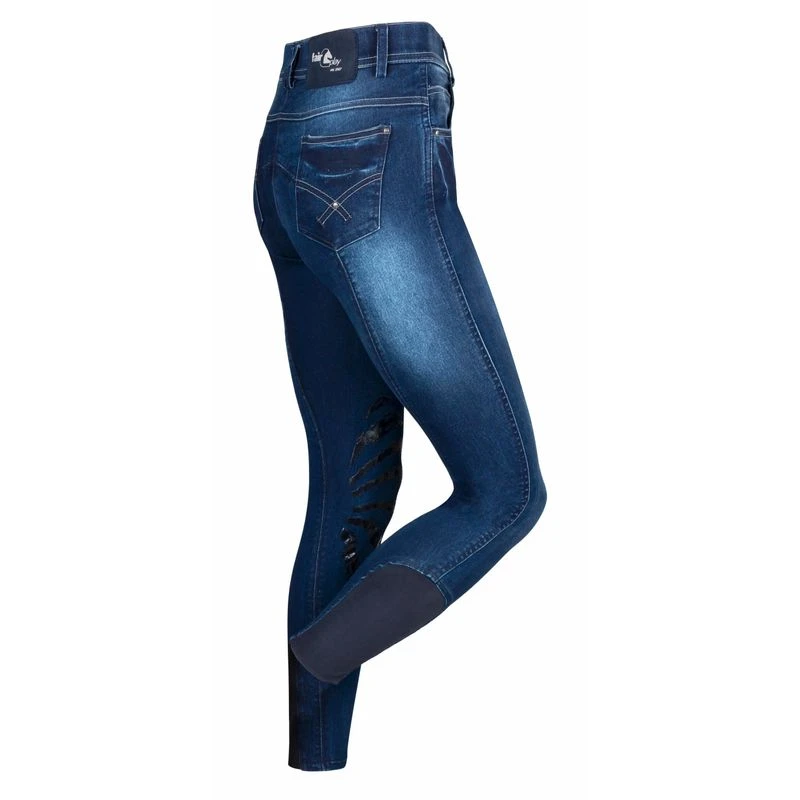 Fair Play Women's Sue Full Seat Breeches - Navy 4 Fair Play Women's Sue Full Seat Breeches - Navy - Image 2