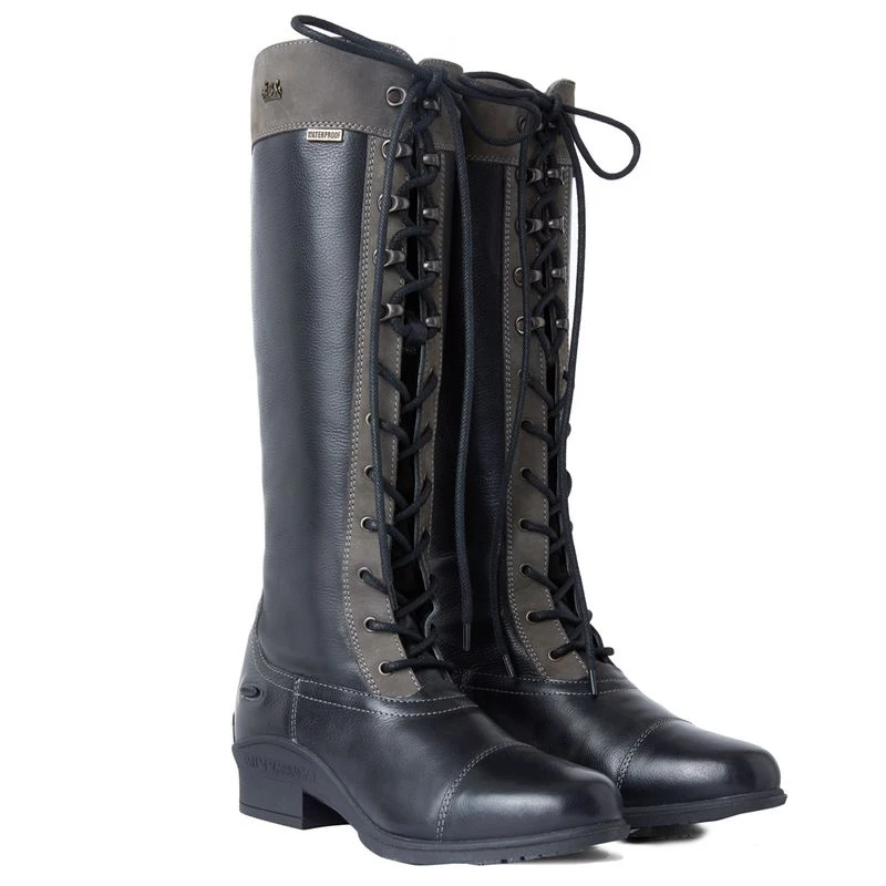 B Vertigo Cetus Waterproof Tall Boots - Black/Grey 3 B Vertigo Cetus Waterproof Tall Boots - Black/Grey