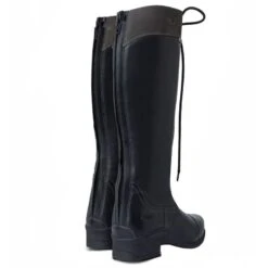 B Vertigo Cetus Waterproof Tall Boots - Black/Grey 7 B Vertigo Cetus Waterproof Tall Boots - Black/Grey -Best Equestrian Supplies 601393 800 800