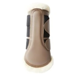 B Vertigo Quinn Brushing Boots - Shiitake Beige -Best Equestrian Supplies 602296 800 800
