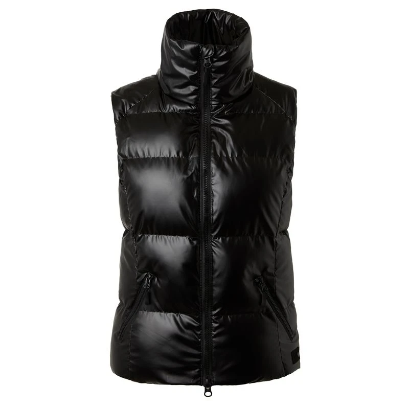 Horze Women's Rianna Shine Padded Vest - Black 3 Horze Women's Rianna Shine Padded Vest - Black