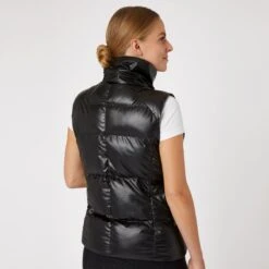 Horze Women's Rianna Shine Padded Vest - Black 6 Horze Women's Rianna Shine Padded Vest - Black -Best Equestrian Supplies 602901 800 800