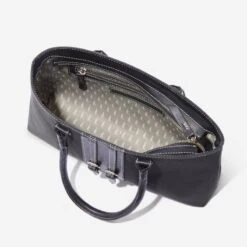 Oughton Half Halt Classic Canvas Handbag - Classic Black -Best Equestrian Supplies 603728 800 800