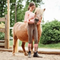Horze Kids' Morgan Full Seat Breeches - Cocoa Mocha -Best Equestrian Supplies 607825 800 800
