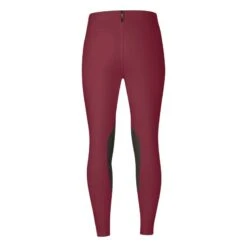 Kerrits Women's Crossover II Knee Patch Breeches - Sangria -Best Equestrian Supplies 611115 800 800