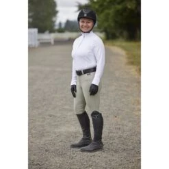 Kerrits Women's Encore Long Sleeve Show Shirt - White/Lucky Diamond 7 Kerrits Women's Encore Long Sleeve Show Shirt - White/Lucky Diamond -Best Equestrian Supplies 611207 800 800