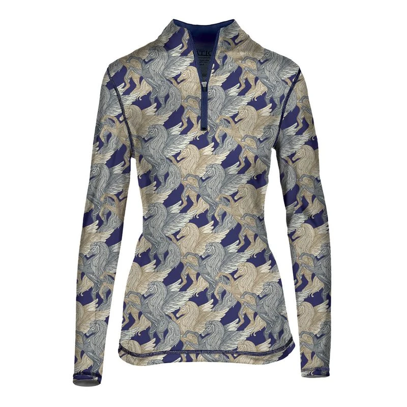 Ovation Women's Altitude II Print Sun Shirt - Pegasus 3 Ovation Women's Altitude II Print Sun Shirt - Pegasus