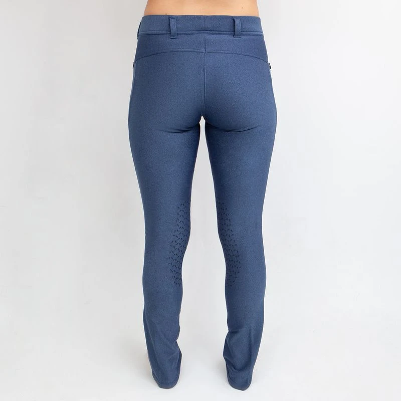 Irideon Women's Thermasoft Bootcut Breeches - Denim Heather 4 Irideon Women's Thermasoft Bootcut Breeches - Denim Heather - Image 2