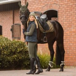 Horze Women's Lace Up Tall Riding Boots - Black 9 Horze Women's Lace Up Tall Riding Boots - Black -Best Equestrian Supplies 631857 800 800