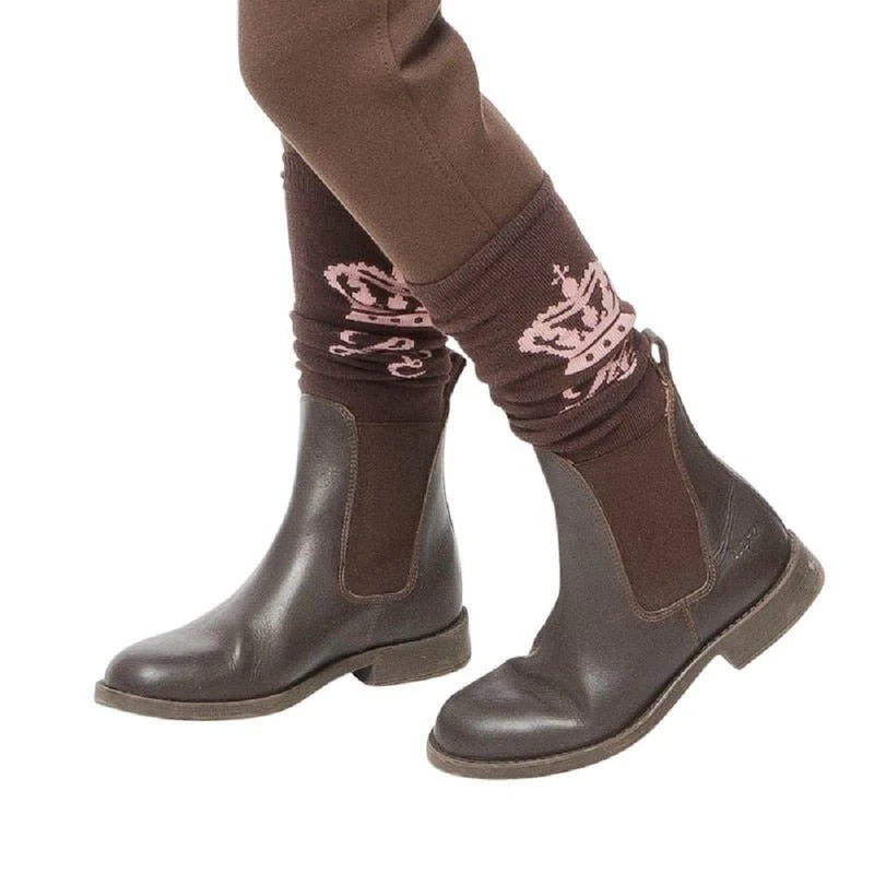Horze Classic Leather Jodhpur Boots - Dark Brown 4 Horze Classic Leather Jodhpur Boots - Dark Brown - Image 2