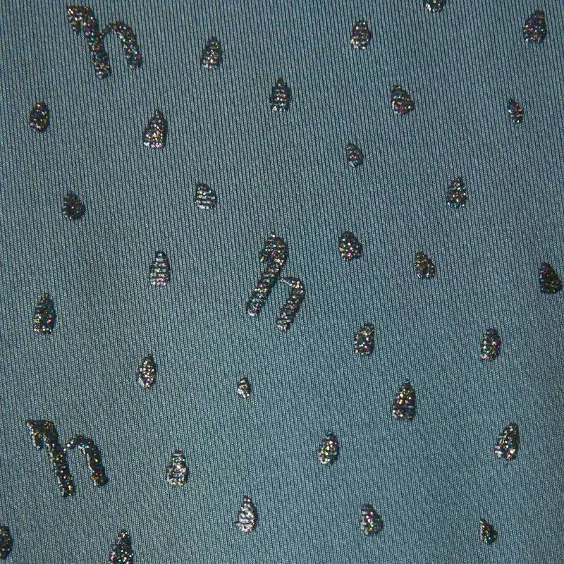 Horze Kids' Valeria Knee Patch Tights - Goblin Blue 6 Horze Kids' Valeria Knee Patch Tights - Goblin Blue - Image 4