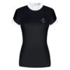 Fair Play Women's Bruna Short Sleeve Competition Shirt - Black -Best Equestrian Supplies 655139 800 800