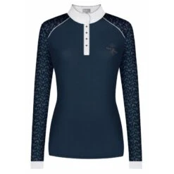 Fair Play Women's Anita Long Sleeve Competition Shirt - Navy