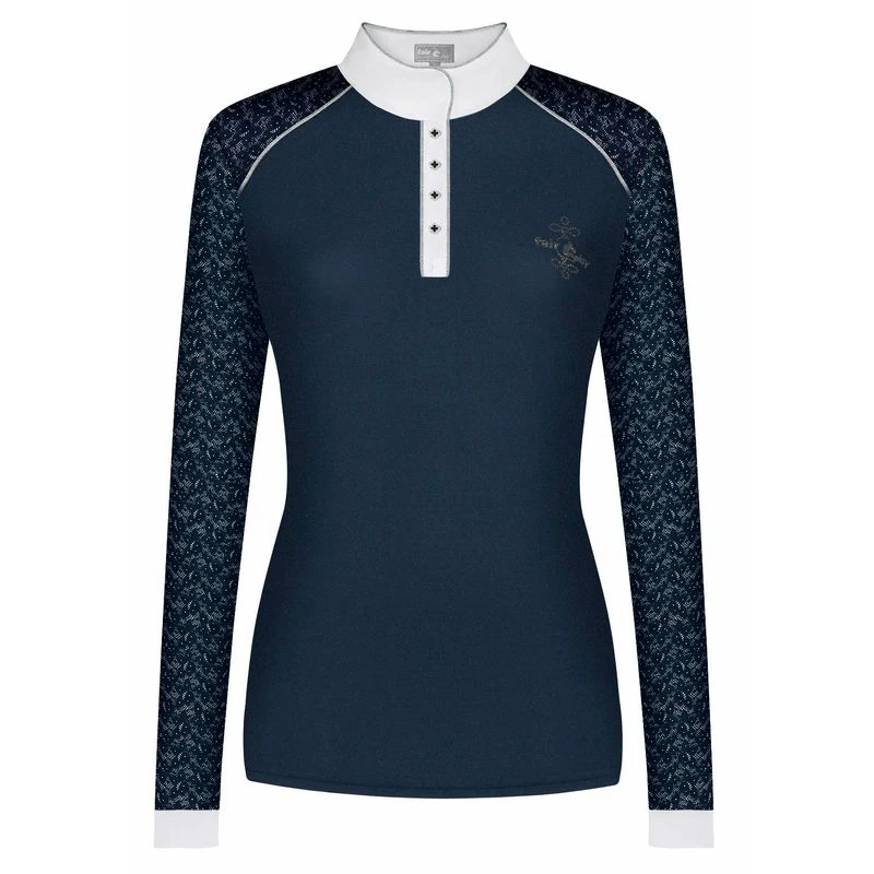 Fair Play Women's Anita Long Sleeve Competition Shirt - Navy 3 Fair Play Women's Anita Long Sleeve Competition Shirt - Navy