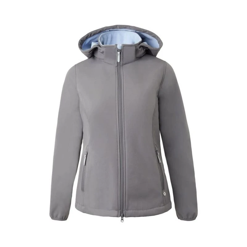 Horze Women's Trisha Softshell Jacket - Smoked Pearl Grey 3 Horze Women's Trisha Softshell Jacket - Smoked Pearl Grey