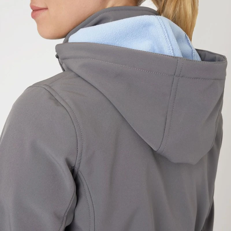 Horze Women's Trisha Softshell Jacket - Smoked Pearl Grey 5 Horze Women's Trisha Softshell Jacket - Smoked Pearl Grey - Image 3