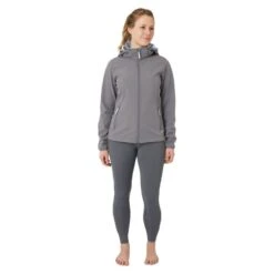 Horze Women's Trisha Softshell Jacket - Smoked Pearl Grey 11 Horze Women's Trisha Softshell Jacket - Smoked Pearl Grey -Best Equestrian Supplies 659585 800 800