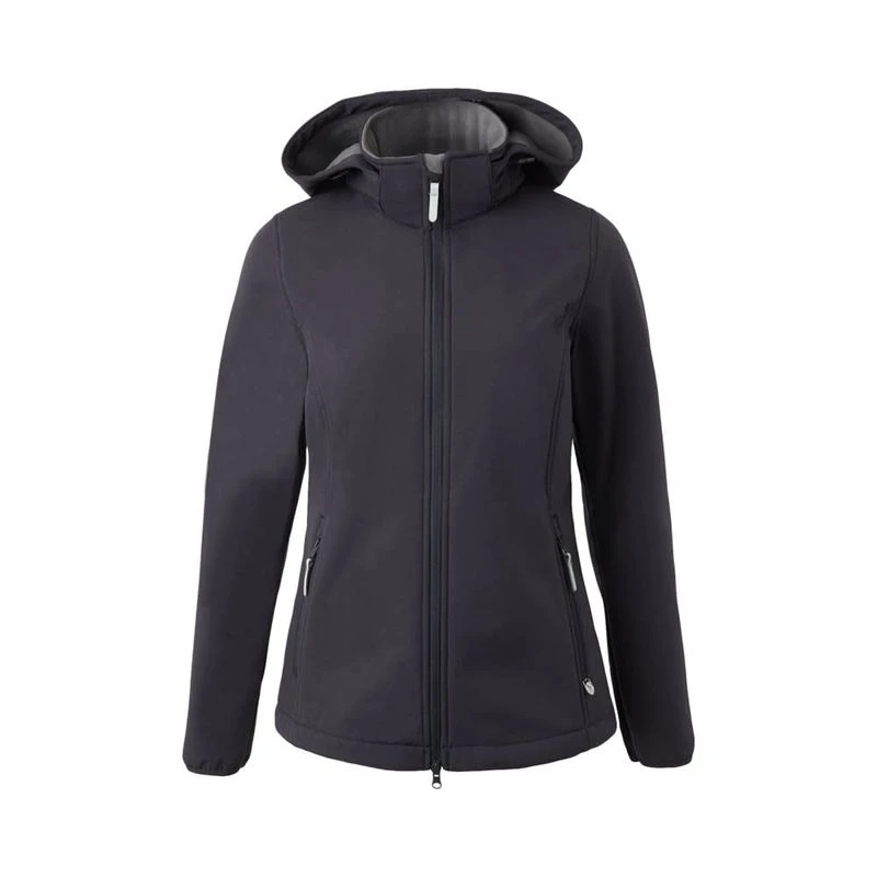 Horze Women's Trisha Softshell Jacket - Dark Navy 3 Horze Women's Trisha Softshell Jacket - Dark Navy