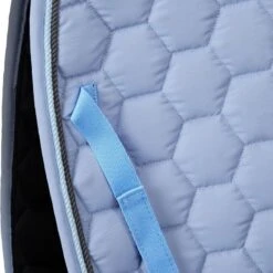 Horze Arizona Double Corded All Purpose Saddle Pad - Cashmere Blue -Best Equestrian Supplies 660110 800 800