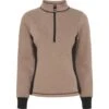 Catago Women's Catago Arctic Half Zip Pullover - Walnut Brown -Best Equestrian Supplies 666075 800 800