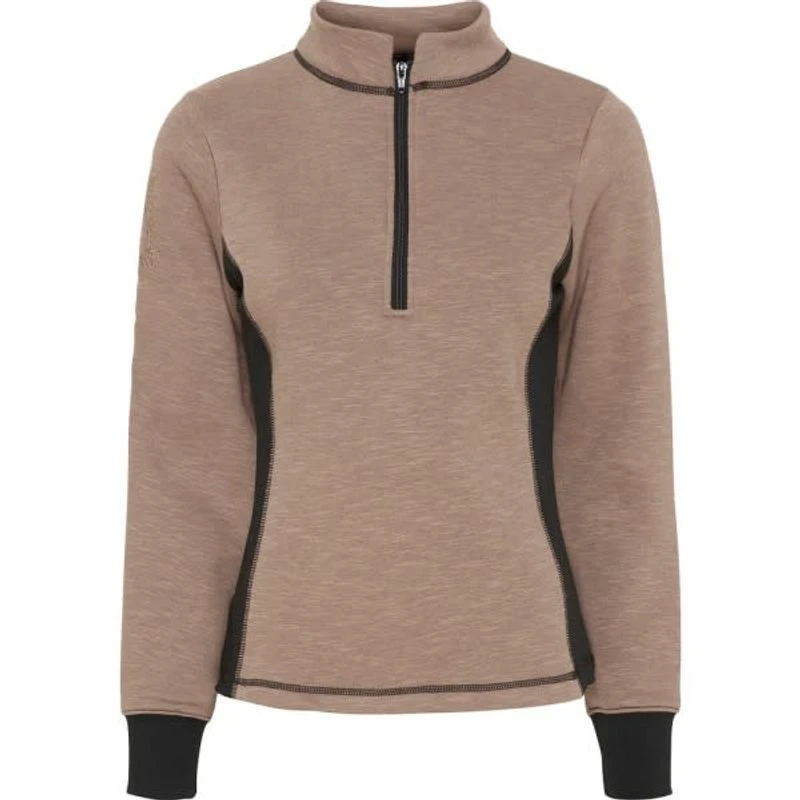 Catago Women's Catago Arctic Half Zip Pullover - Walnut Brown 3 Catago Women's Catago Arctic Half Zip Pullover - Walnut Brown