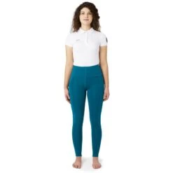 Horze Women's Gwen Super Flex Full Seat Tights - Legion Blue 8 Horze Women's Gwen Super Flex Full Seat Tights - Legion Blue -Best Equestrian Supplies 670478 800 800