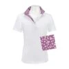 RJ Classics Kids' Sadie Jr 37.5 Short Sleeve Show Shirt - White/Daisies -Best Equestrian Supplies 673749 800 800