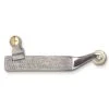 Toklat 3/4" Rope Engraved Western Spur - Stainless Steel 1 Toklat 3/4" Rope Engraved Western Spur - Stainless Steel -Best Equestrian Supplies 677217 800 800