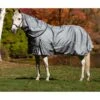 Equinavia Thunder360 Detachable Neck Light Weight Turnout Blanket 100g - Pewter Gray -Best Equestrian Supplies 678018 800 800
