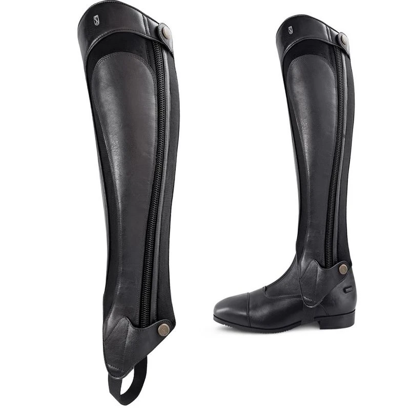 Tredstep Medici Air Half Chaps - Black 3 Tredstep Medici Air Half Chaps - Black