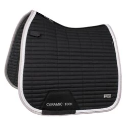 Fair Play Quartz Ceramic Dressage Saddle Pad - Black