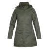 Shires Aubrion Women's Halcyon Mid Length Waterproof Coat - Green