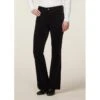 EQL Women's Soft Stretch Corduroy Bootcut Pants - Black -Best Equestrian Supplies 693135 800 800