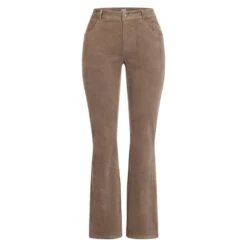EQL Women's Soft Stretch Corduroy Bootcut Pants - Bark -Best Equestrian Supplies 693468 800 800