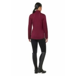 Kerrits Women's Stable Temp Merino Wool Jacket - Sangria -Best Equestrian Supplies 693811 800 800