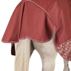 Horze Avalanche Medium Weight Turnout Blanket 150g - Smoked Paprika -Best Equestrian Supplies 695134 800 800