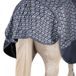 Horze Avalanche Light Weight Turnout Sheet - Dark Navy/Dawn Grey Print 8 Horze Avalanche Light Weight Turnout Sheet - Dark Navy/Dawn Grey Print -Best Equestrian Supplies 695220 800 800