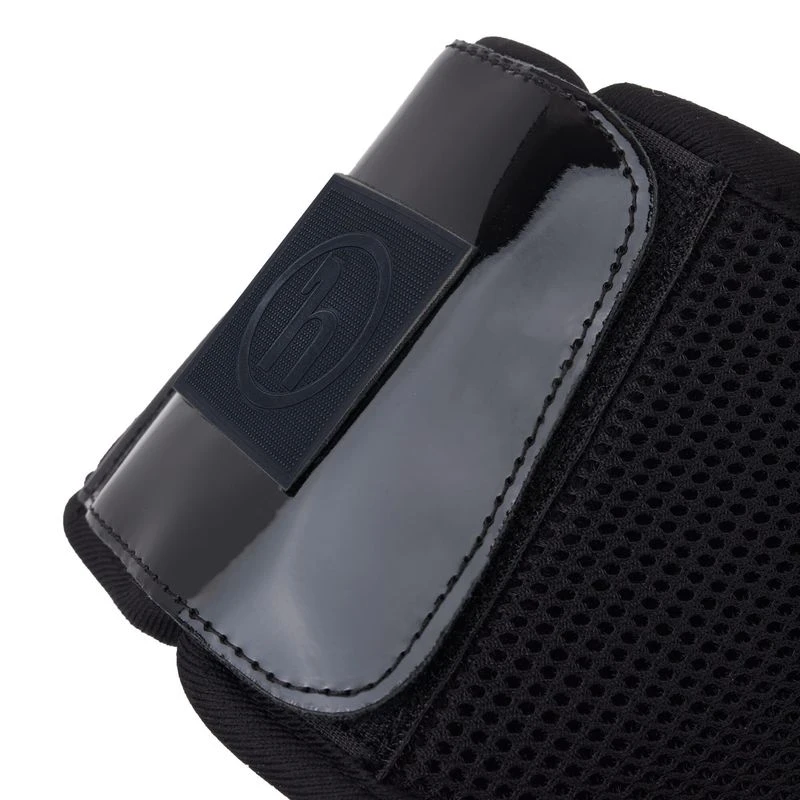 Horze Smoky Twilight Air Mesh Bell Boots - Caviar Black 4 Horze Smoky Twilight Air Mesh Bell Boots - Caviar Black - Image 2