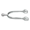 Herm Sprenger Ultra Fit 30mm Flat End Small Smooth Rowel Spurs - Stainless Steel -Best Equestrian Supplies 702163 800 800