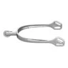 Herm Sprenger Ultra Fit 30mm Round End Small Smooth Rowel Spurs - Stainless Steel -Best Equestrian Supplies 702240 800 800