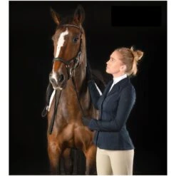 Tredstep Women's Solo Airlite Competition Coat - Navy -Best Equestrian Supplies 703773 800 800